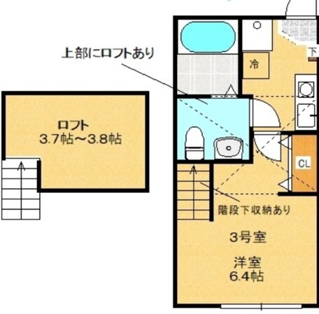 トゥルーメゾン京王堀之内の物件間取画像